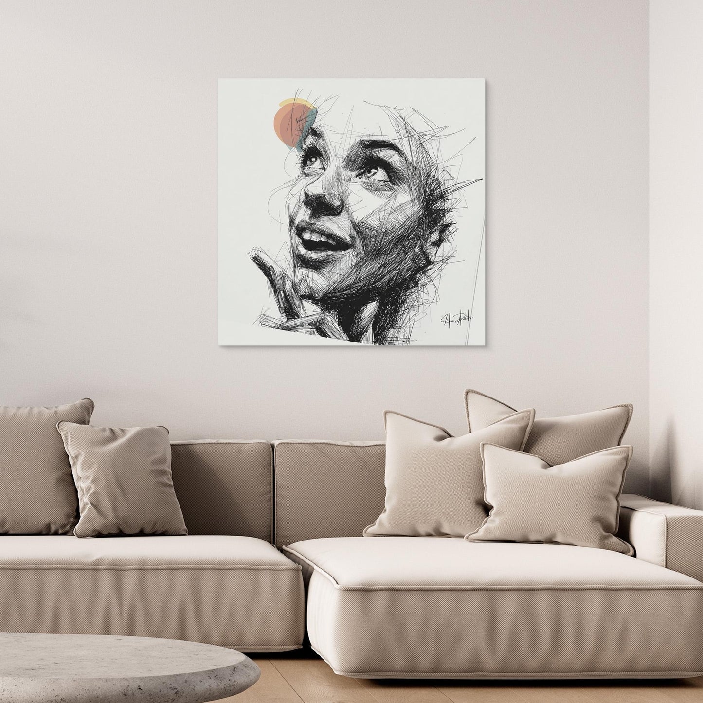 Mirror Selves Smiling