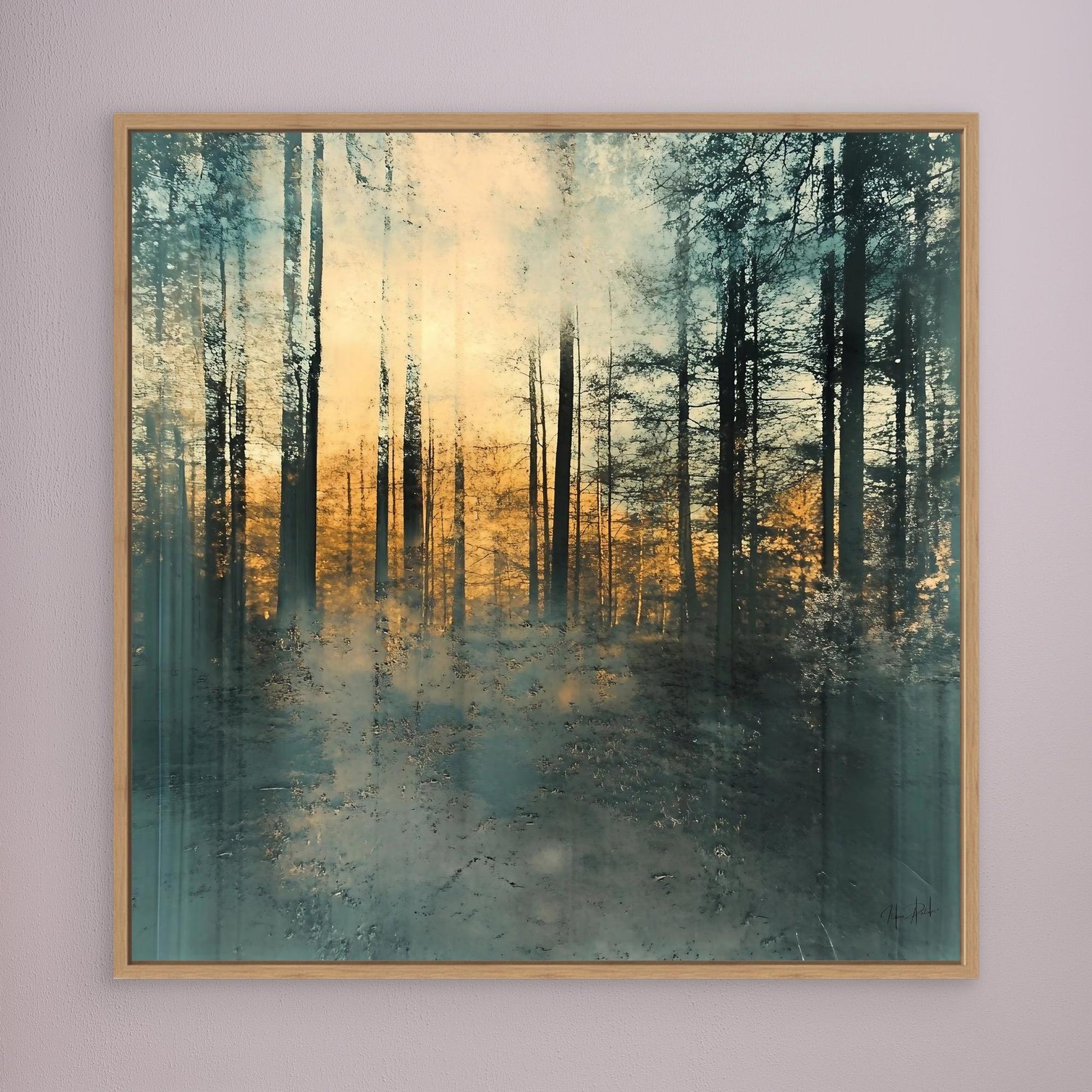 Whispers of the Woodland: A Serene Forest Landscape