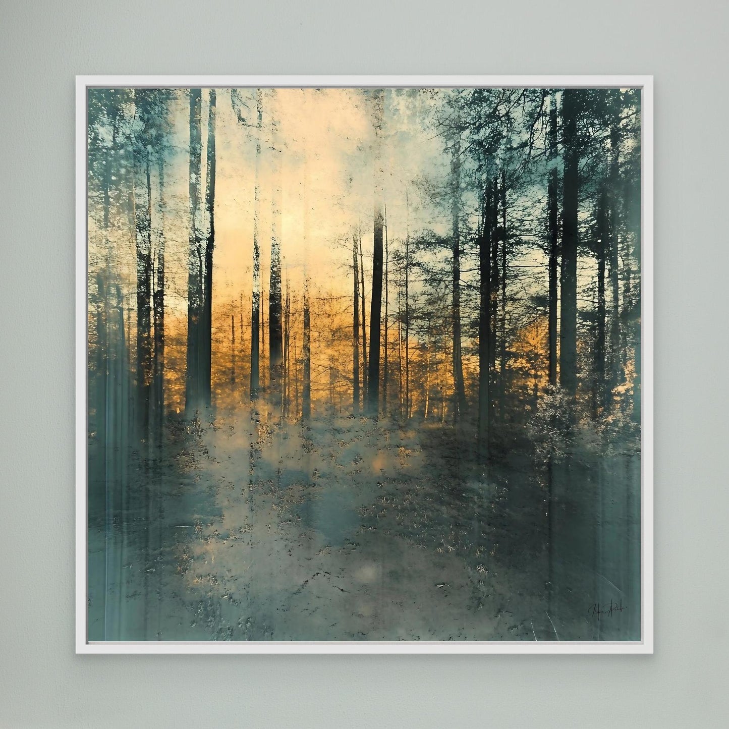 Whispers of the Woodland: A Serene Forest Landscape