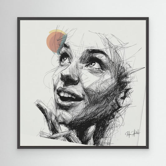 Mirror Selves Smiling